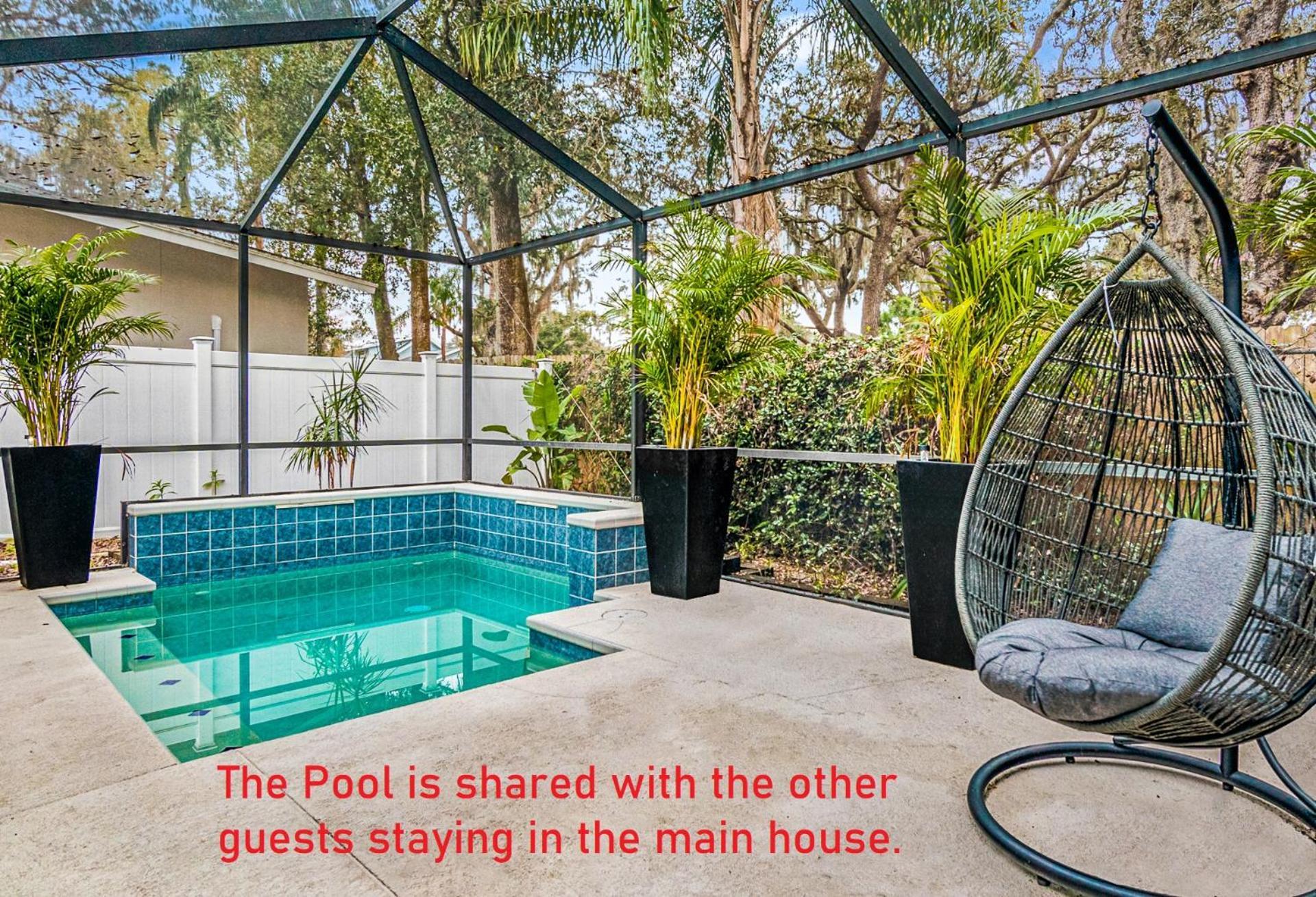 塞夫蒂港Modern House In Clearwater With Access To A Shared Swimming Pool公寓 外观 照片