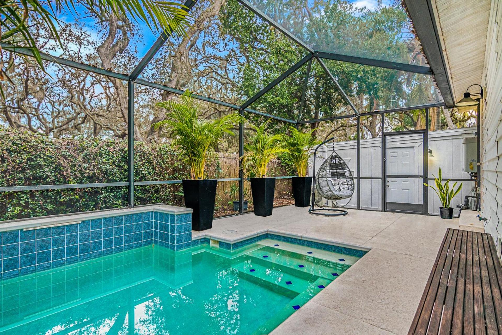 塞夫蒂港Modern House In Clearwater With Access To A Shared Swimming Pool公寓 外观 照片
